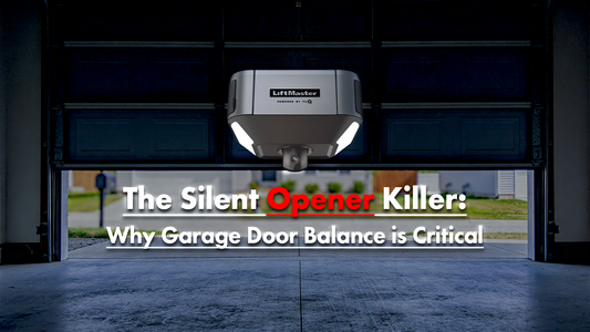 The Silent Opener Killer: Why Garage Door Balance is Critical