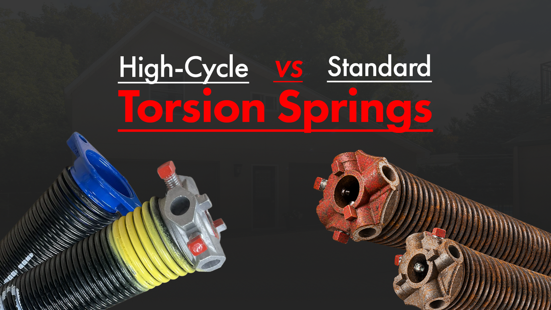 High-Cycle vs. Standard Torsion Springs | SGD Springs